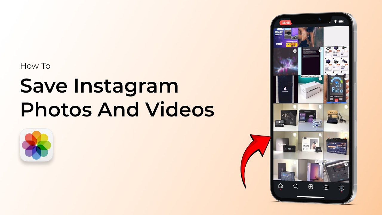 Как сохранить фото и видео из Instagram в галерее?