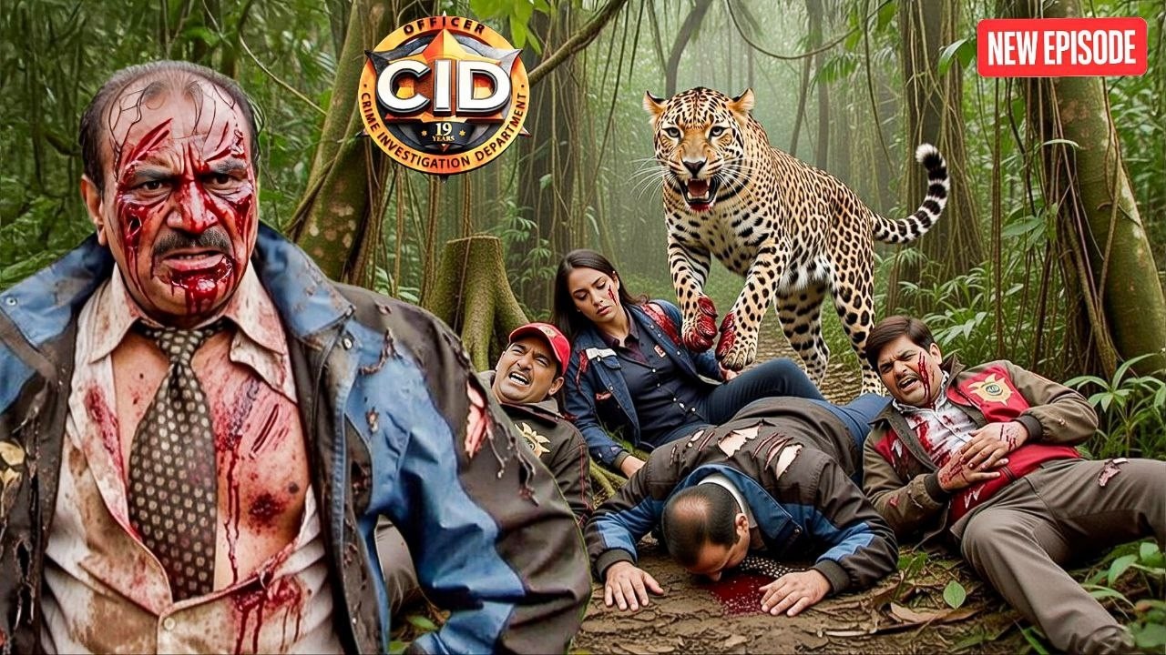 CID ​​टीम पर चीते ने किया हमला ACP हुआ घायल ! || CID | Latest  Episode ||