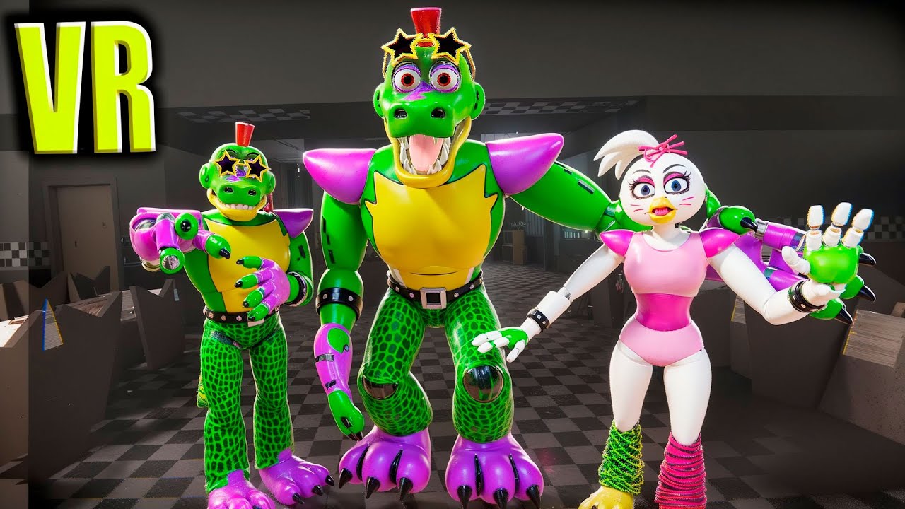 VR ГИГА МОНТИ СОБРАЛ СМЕШНОГО АНИМАТРОНИКА С РАЗНЫХ ЧАСТЕЙ В БОНЕЛАБ FNAF BONELAB COOP MOD