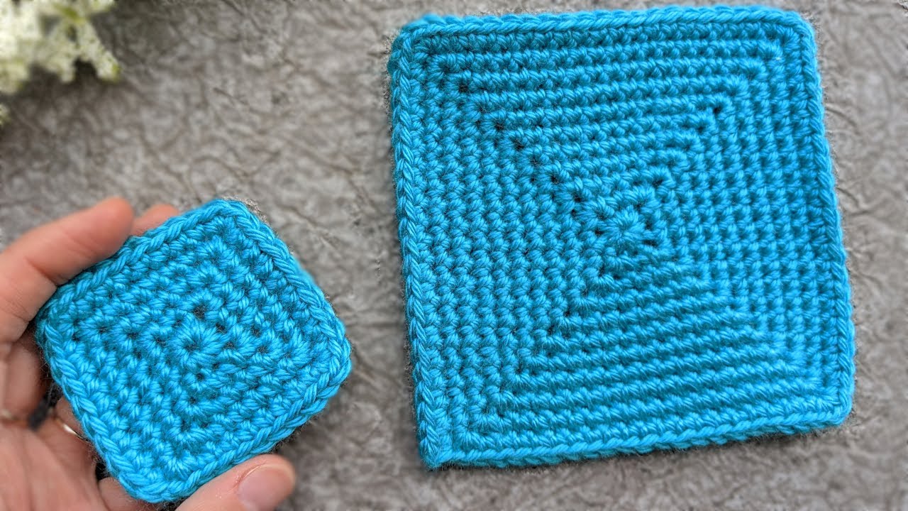 Single Crochet Granny Square
