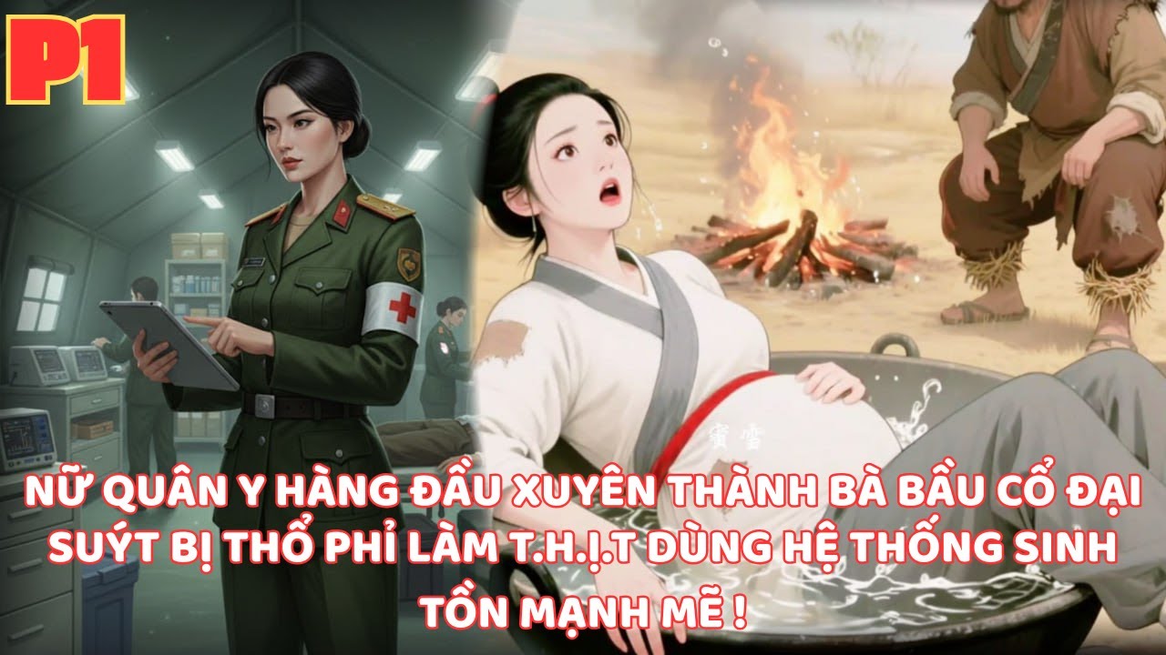 NỮ QUÂN Y HÀNG ĐẦU TỔ CHỨC XUYÊN THÀNH BÀ BẦU CỔ ĐẠI GIỮA NẠN ĐÓI SUÝT BỊ THỔ PHỈ ĂN T.H.I.T -P1