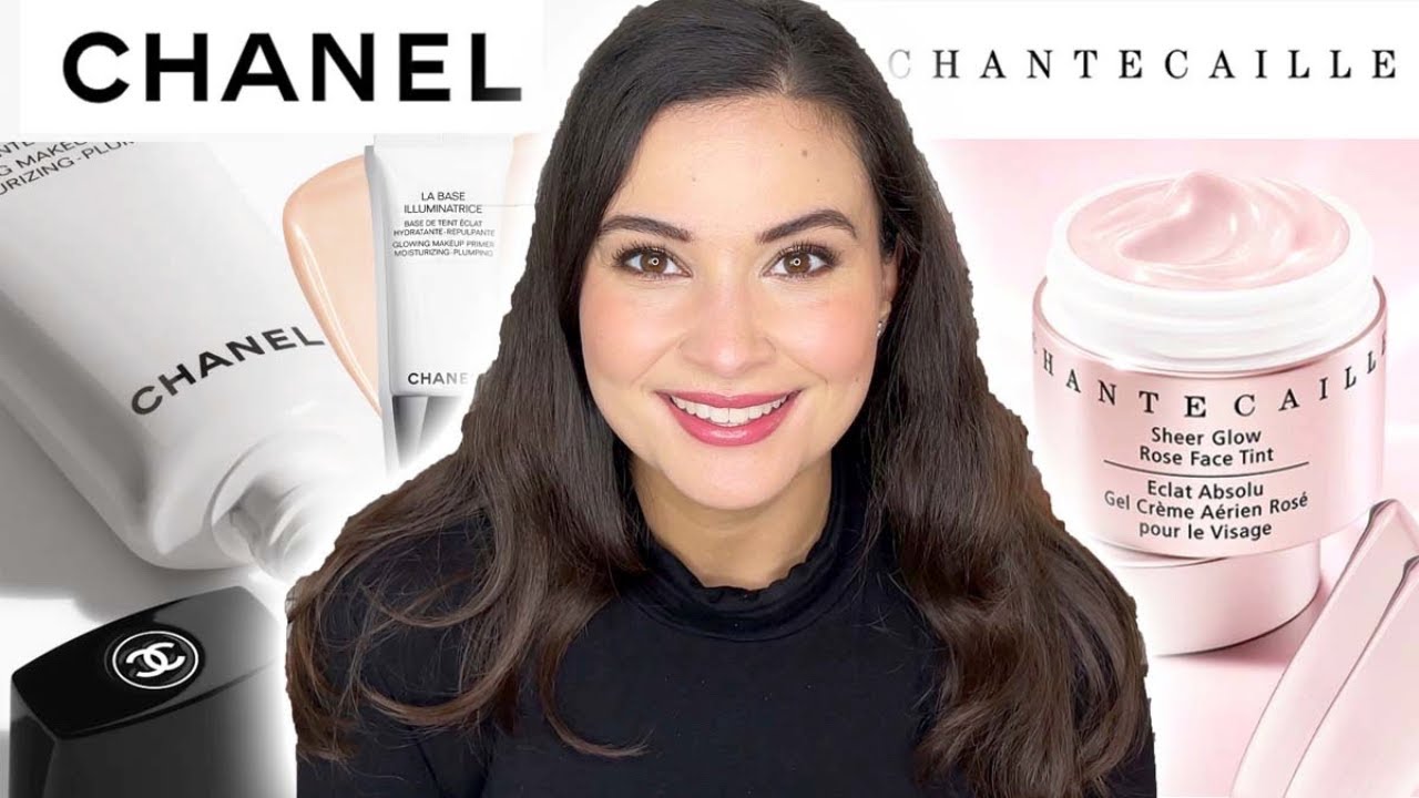 НОВИНКА: Сияющая основа под макияж Chanel La Base Illuminatrice против тинта для лица Chantecaill...
