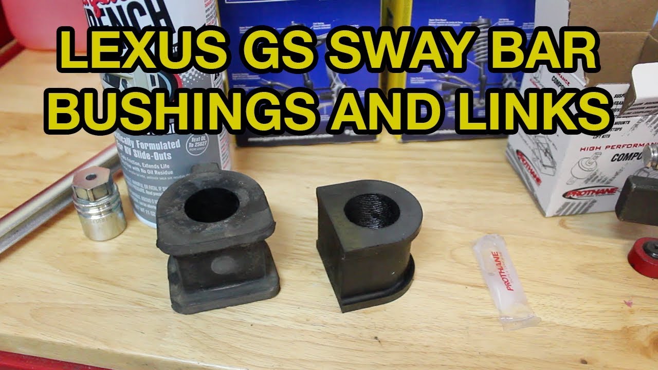 1998-2005 Lexus GS Front Sway Bar End Link and Bushing Replacement