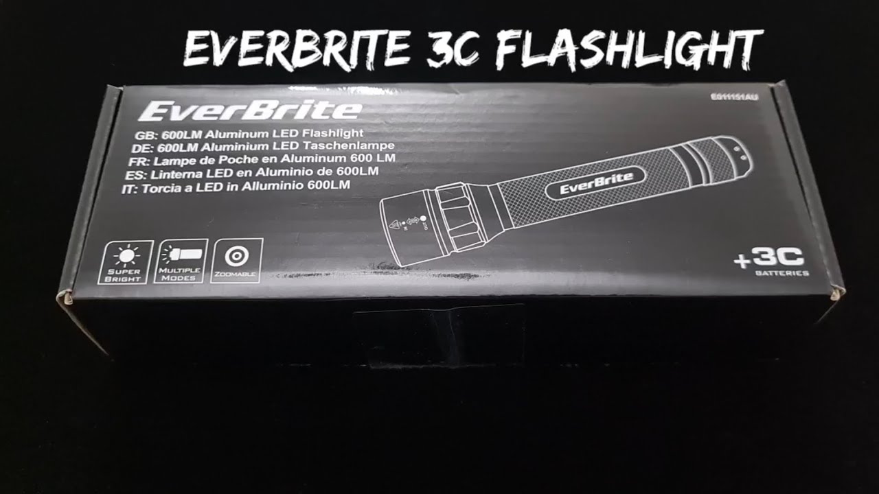 Türkiye'de İlk!!! Everbrite Zumlu 3C Flashlight İncelemesi. First in the World and in Türkiye