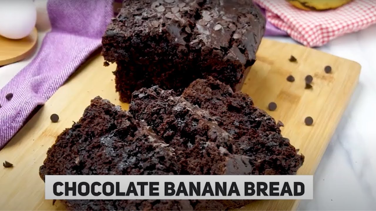 Moist Chocolate Banana Bread Recipe