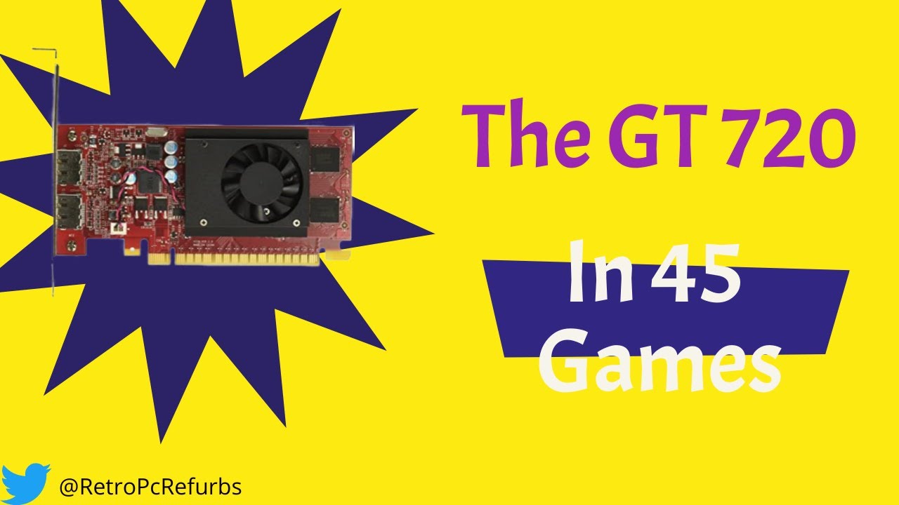 The GT 720 in 45 Games