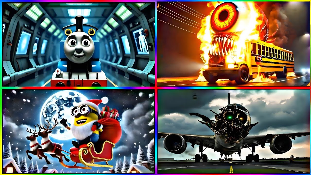 Funny Monster EPIC Tiles Hop Battle | School Bus vs Train Eater 🔥(Impossible!) 🎉