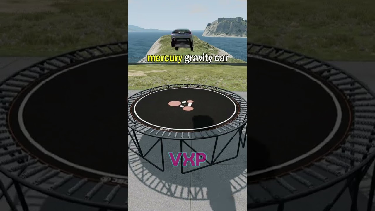 Your Car VS a TRAMPOLINE In BeamNG😂#shorts #car #beamng #cars #fyp #foryou #viral #reccomended