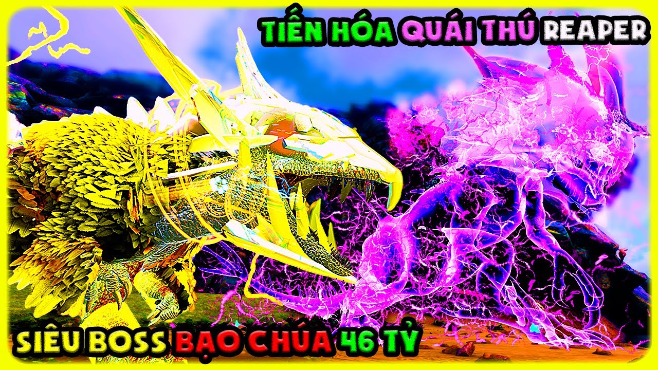 ARK MOD Epoch #29 DEFEAT THE TYRANT BOSS, EVOLVE THE MONSTER WITH A POWERFUL REAPER SKILL - WIN A...