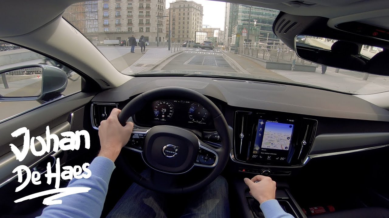 Volvo V90 D3 150 hp POV test drive