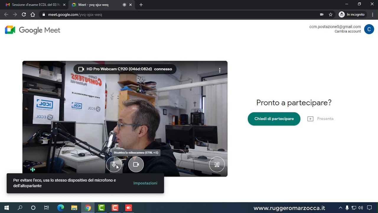 Come funziona una sessione d'esame ECDL/ICDL da remoto - Istruzioni per i candidati