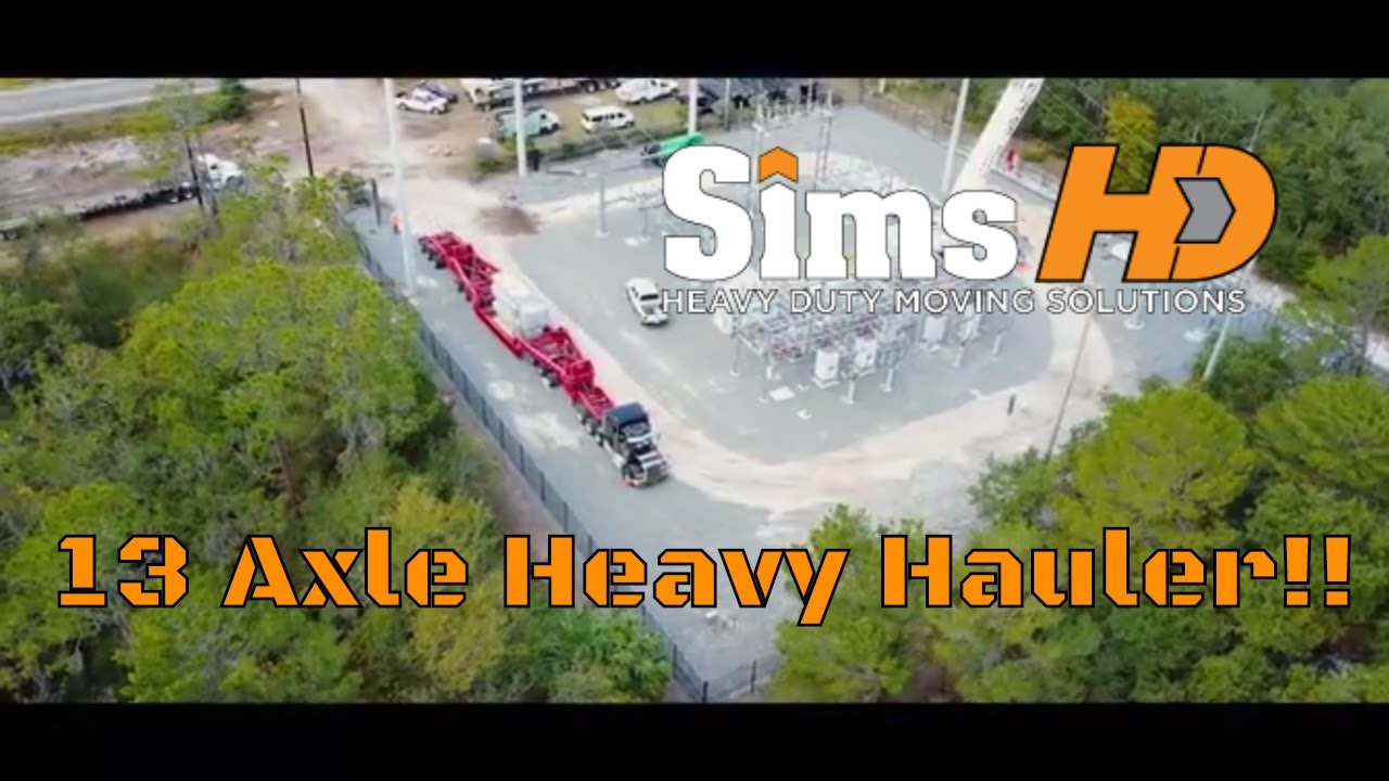 13 axle heavy haul perimeter trailer - MEGA MOVER
