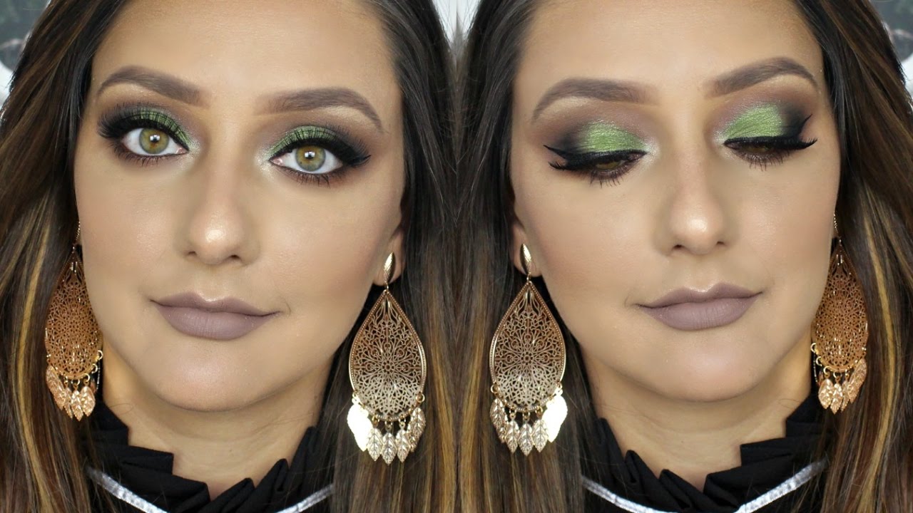 TUTORIAL MAKE VERDE GREENERY | TRUQUES COM MAQUIAGEM MINERAL | MICA BEAUTY