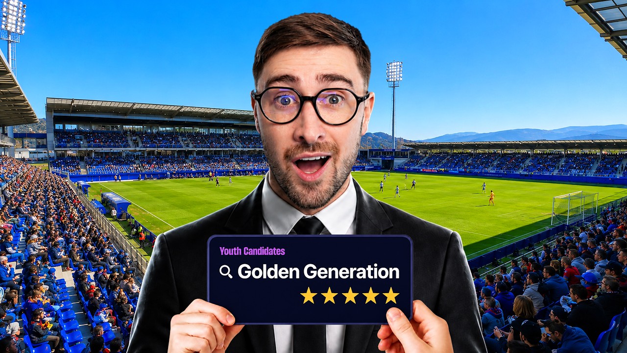 I Built an INCREDIBLE Team Using Only My Youth Academy