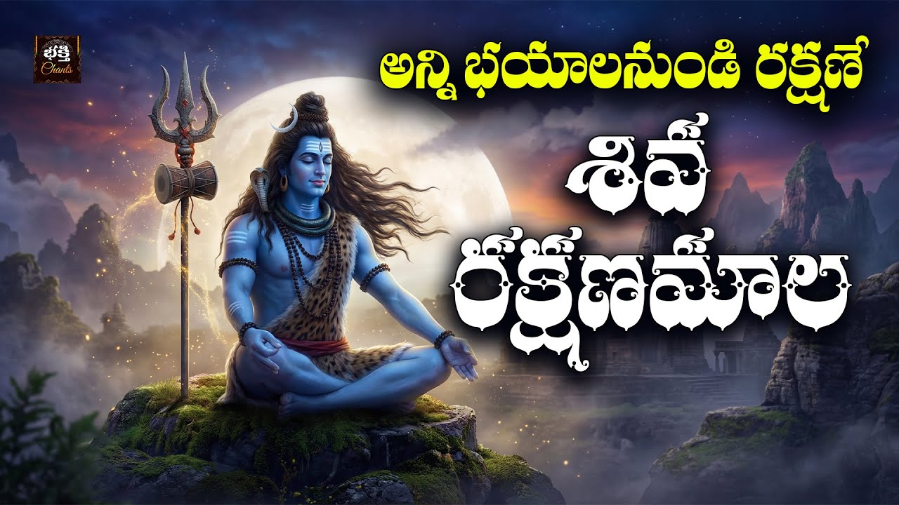 Sri Shiva Rakshanamala Telugu | Shiva Protection Mantra | Somavaram Special