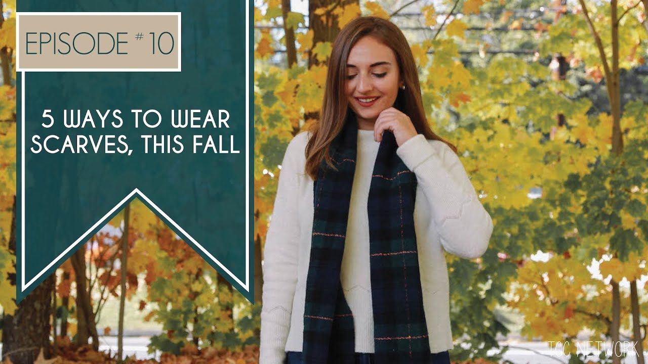 5 Ways To Wear Scarves This Fall | The Coastal Confidence