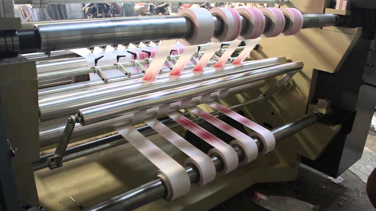 SLT-SG1500 Paper Cutting And Rewinding Machine For ACTOM