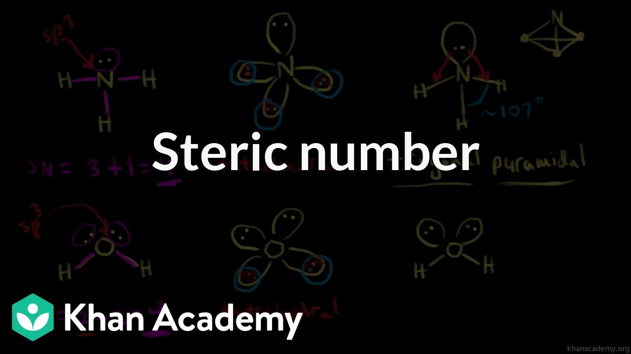 Стерическое число | 11 класс | Химия | NCERT | Khan Academy
