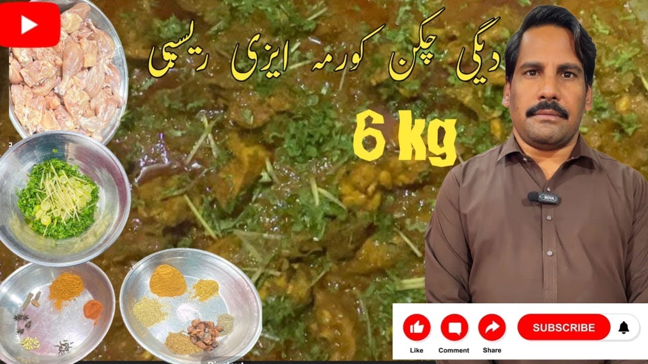 chicken korma recipe degi | Chicken Recipe, chicken korma recipe,qorma masala recipe,riaz cooking