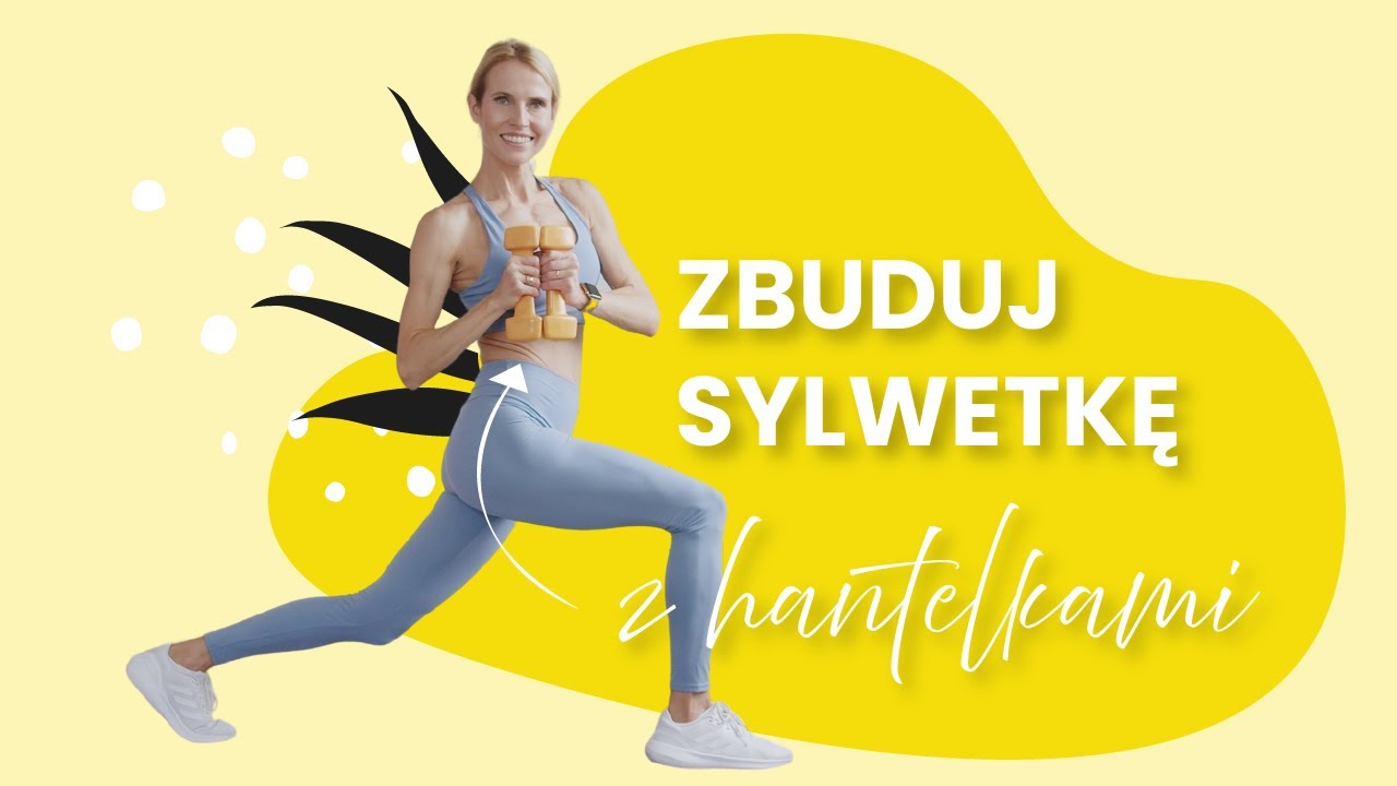 Trening na całe ciało z hantelkami 💪 40 min | Mocne mięśnie | #żelaznywiecz&oacute;r #73 | Ola Żelazo