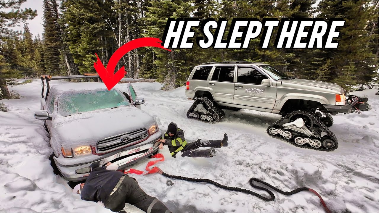 Stranded and Frozen Overnight in the Mountains