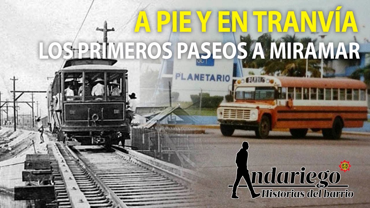 Así se llegaba a playa Miramar en antaño | #Andariego