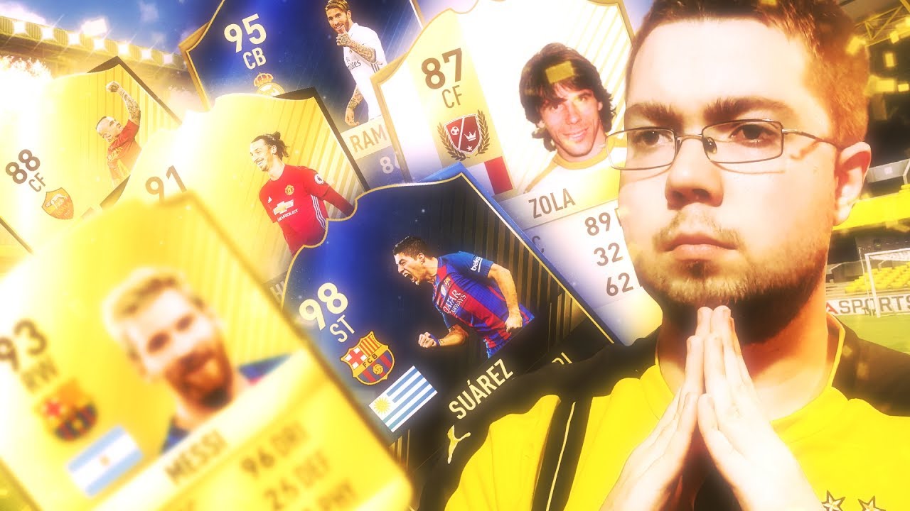 ЛЕГЕНДЫ, TOTY И ПРОМЕС 🔥 МОИ ЛУЧШИЕ ПАКИ В FIFA 17