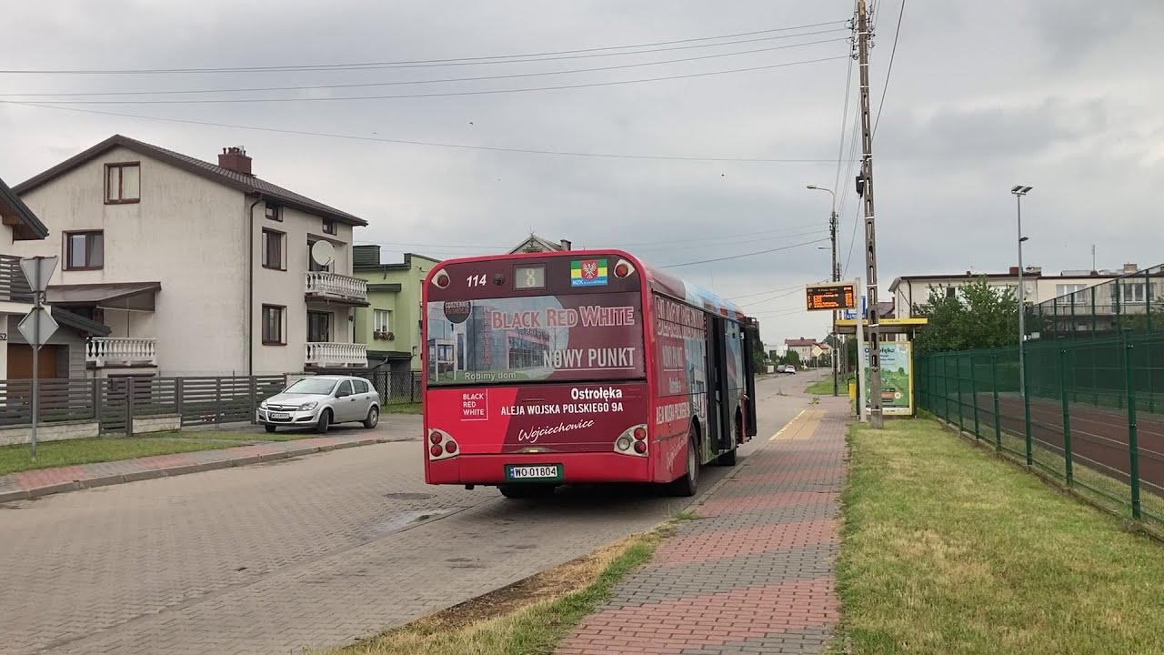 Solaris Urbino 9 #114 [Linia 8 → B. Prusa Szkoła] | MZK Ostrołęka