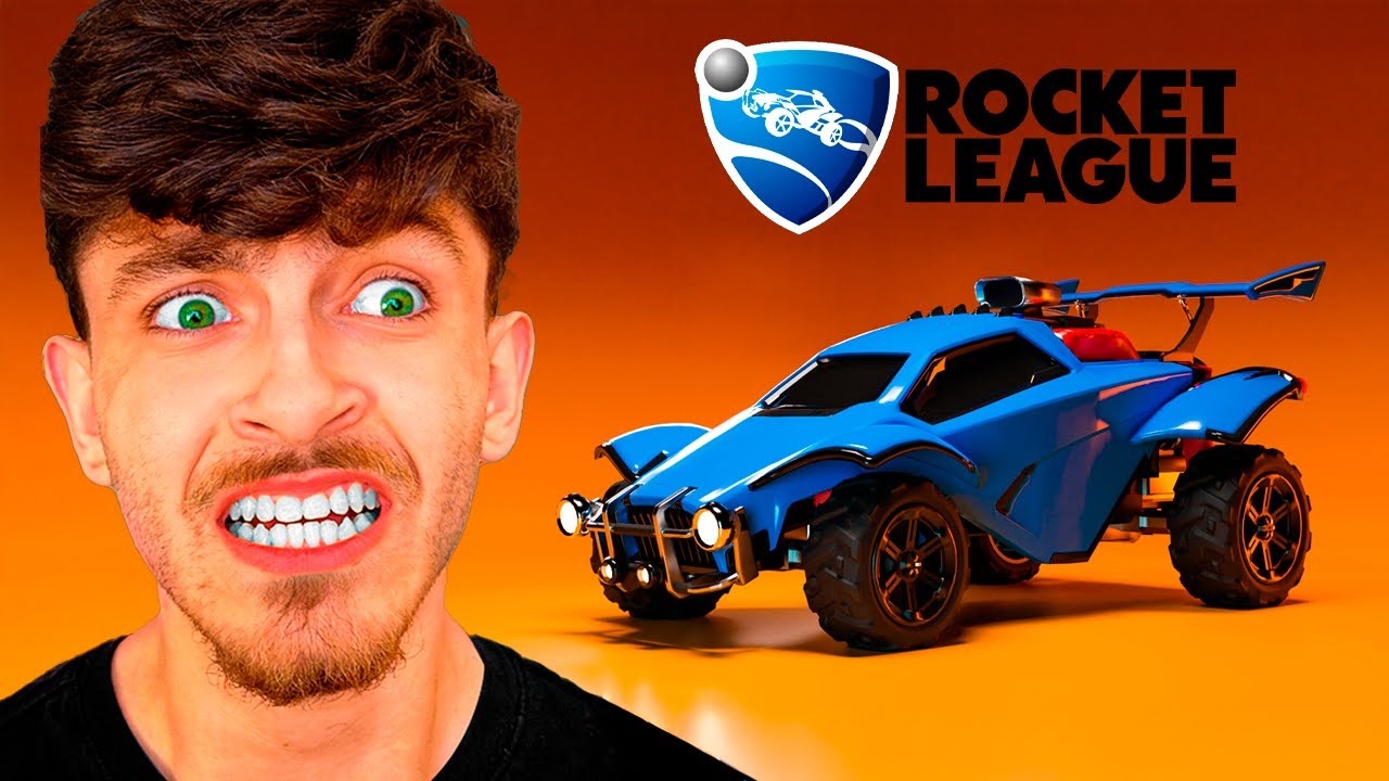TENTEI JOGAR ROCKET LEAGUE COMO PRO PLAYER… DEU CERTO? 🚗⚽🔥