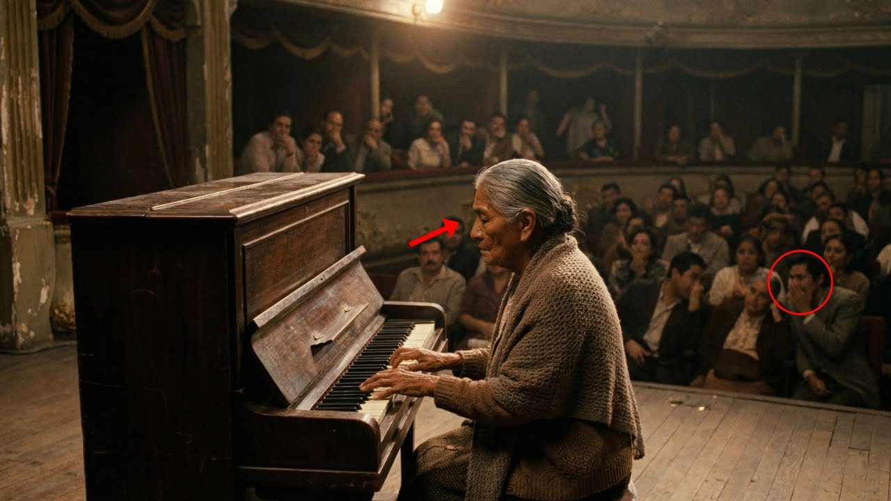 Cuando la anciana mexicana se sentó al piano, alguien murmuró: “Va a fallar”… Luego todos lloraron.
