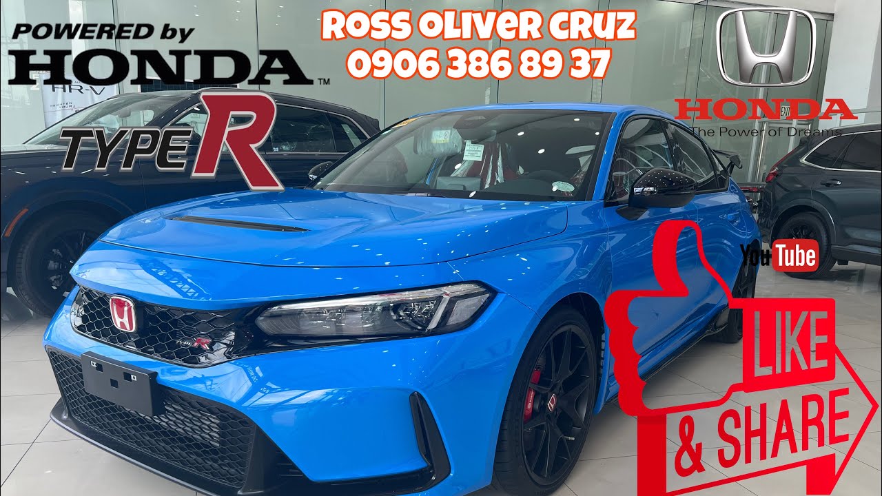 2025 Honda Civic Type R 2.0 VTEC Turbo Honda Sensing (Racing Blue)