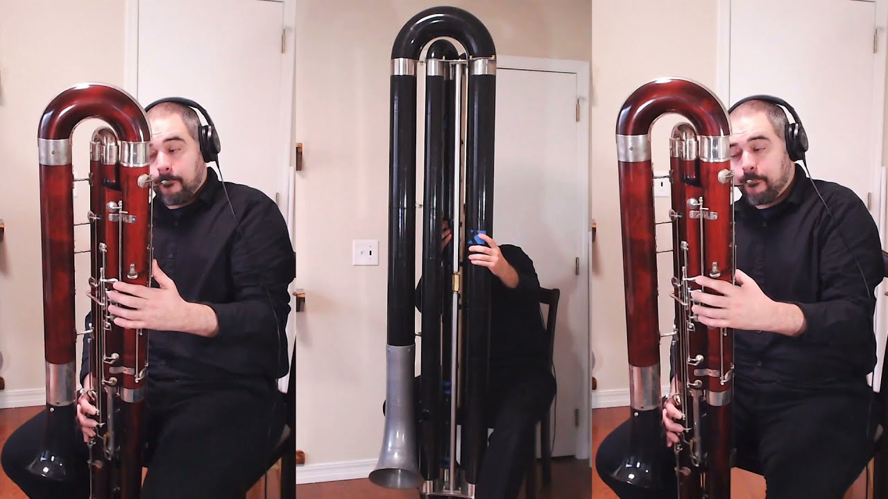 It Came Upon a Midnight Clear (for 2 contrabassoons and subcontrabassoon)