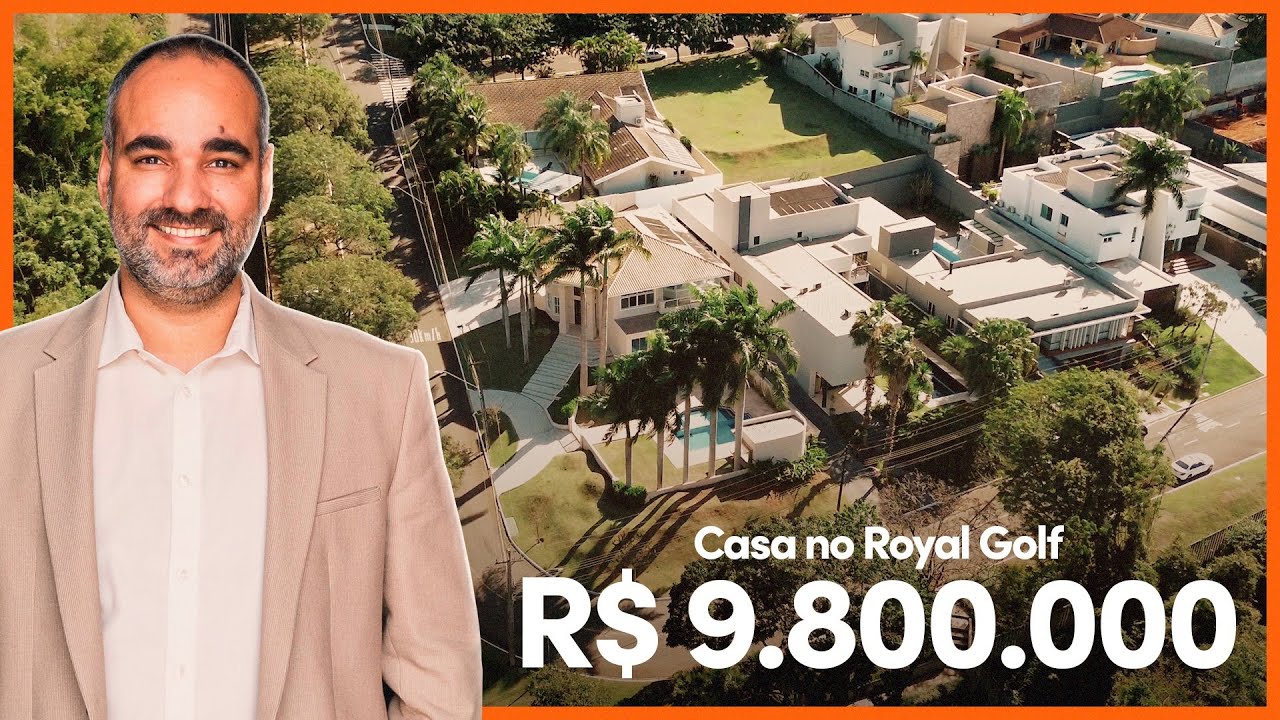 [VENDIDO] Mansão no Royal Golf, condomínio que Galvão Bueno tem casa em Londrina| Maurilio Bolonhesi