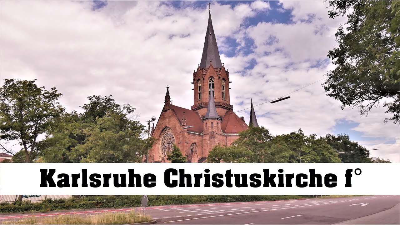 KARLSRUHE (D), Christuskirche, Friedensglocke (f°)