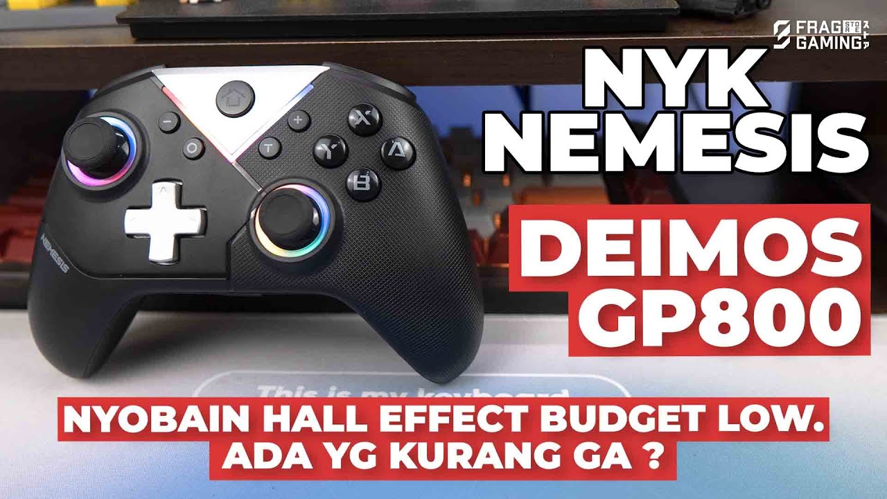 GAMEPAD HALL EFFECT CUMAN 200 RIBUAN ? Ini dia NYK DIEMOS GP800 😎