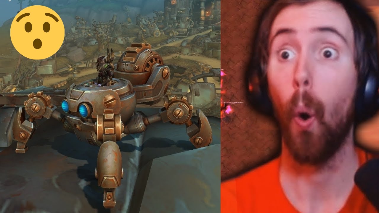 Asmongold gets the Rusty Mechanocrawler