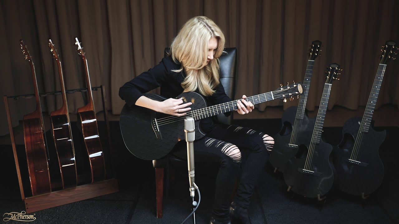 The Best Carbon Fiber Acoustic Guitar - Caitlin Caggiano