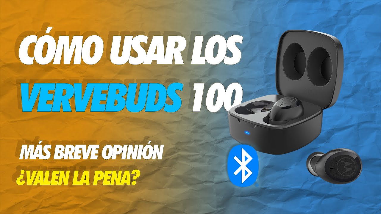 Cómo USAR o EMPAREJAR audífonos VERVEBUDS 100 (Más Opinión)