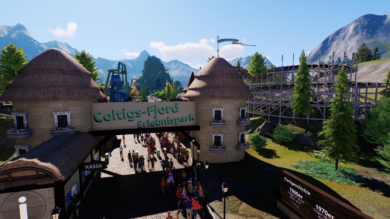 Die erste Parktour! [1960er] Planet Coaster 2