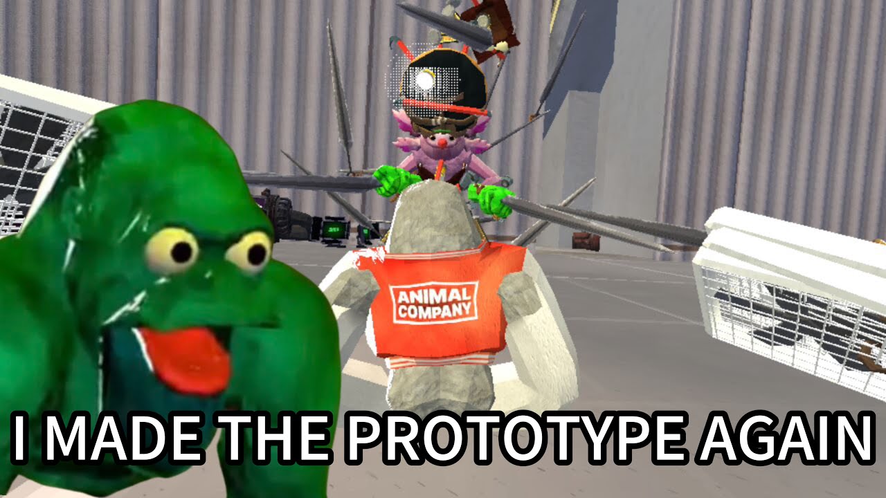 I BULIT THE PROTOTYPE IN ANIMAL COMPANY AGAIN