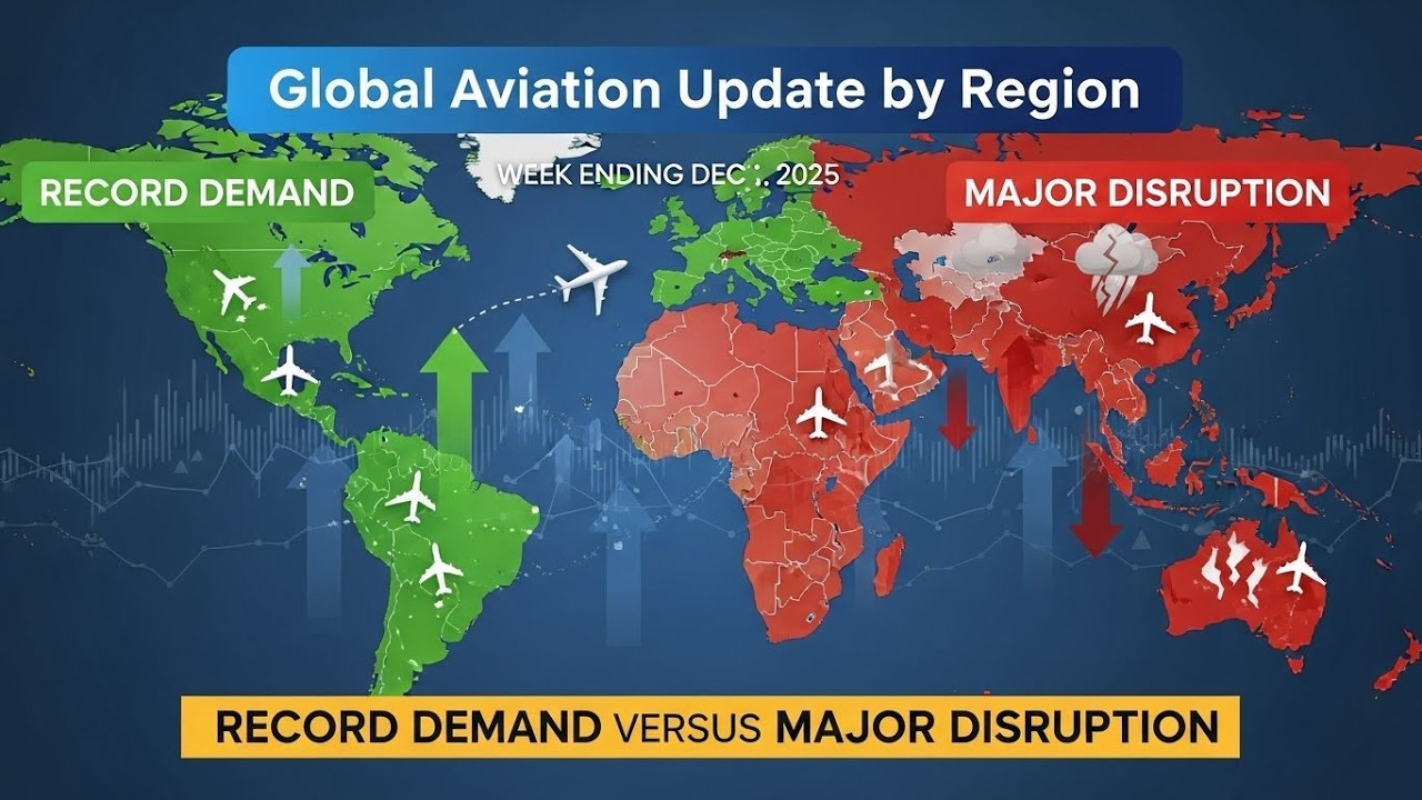 Global Aviation Update: Record Demand versus Major Disruption | Week Ending Dec 1, 2025