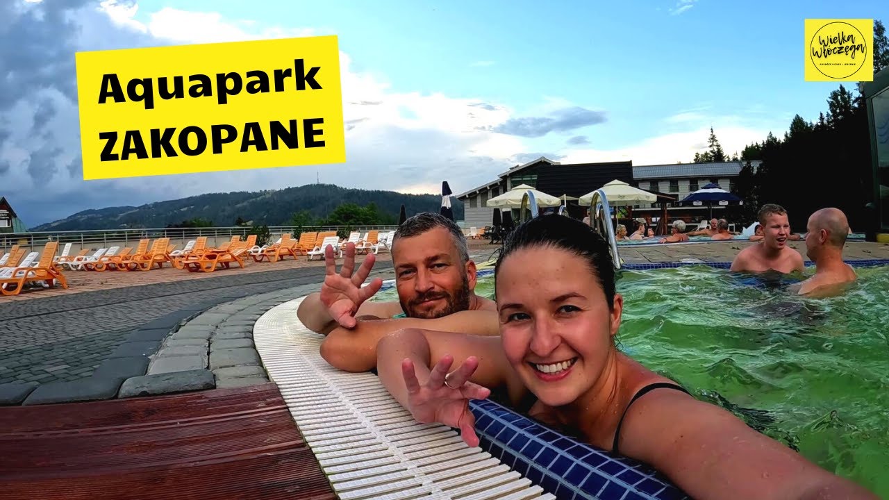 Zobacz jak wygląda Aquapark Zakopane i Termy Zakopiańskie z widokiem na Giewont