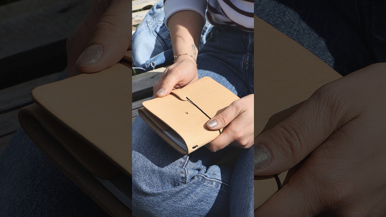 NOUVEAU DIY GRATUIT : prot&eacute;gez vos carnets et livres avec nos morceaux de cuir ! #diy #handmade