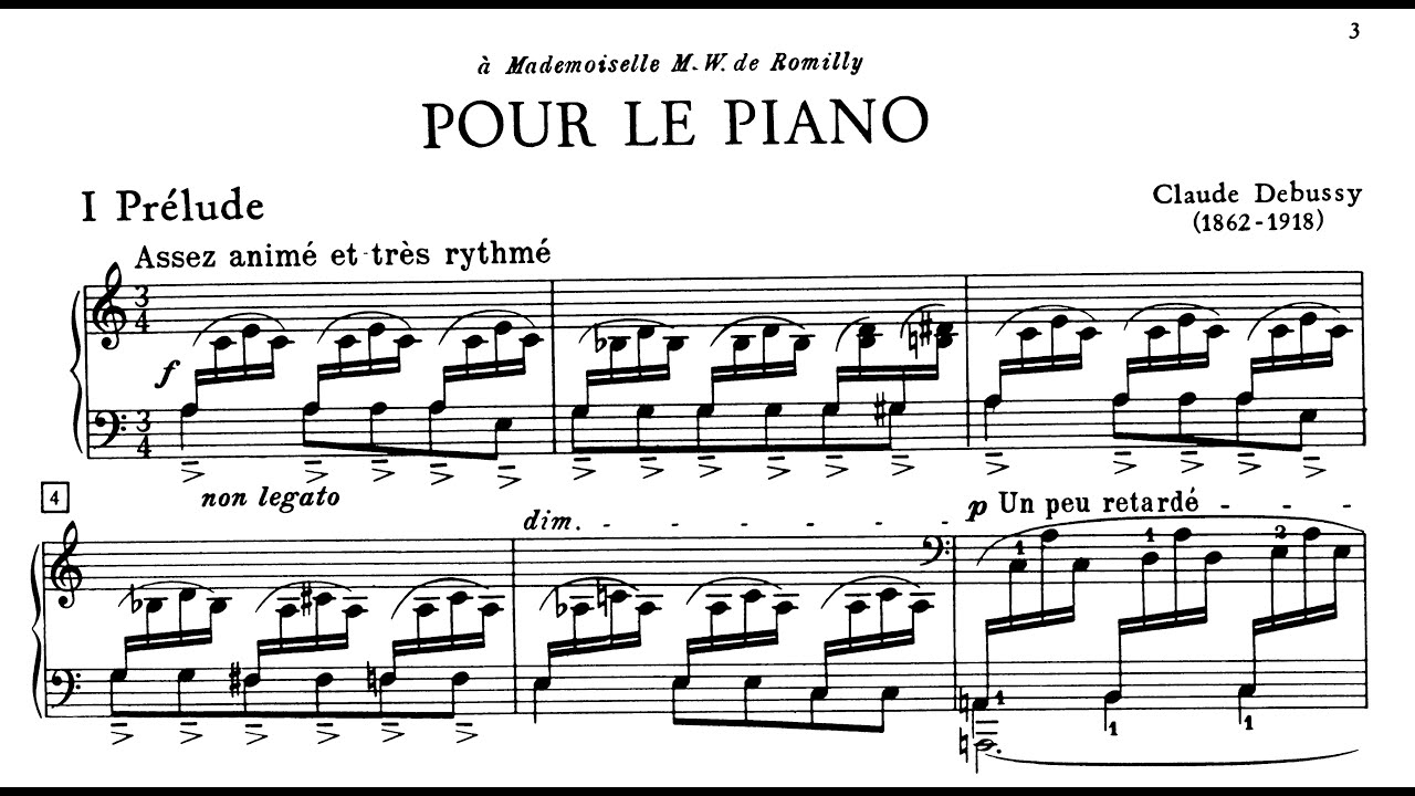 Claude Debussy - Pour le piano (Moravec)