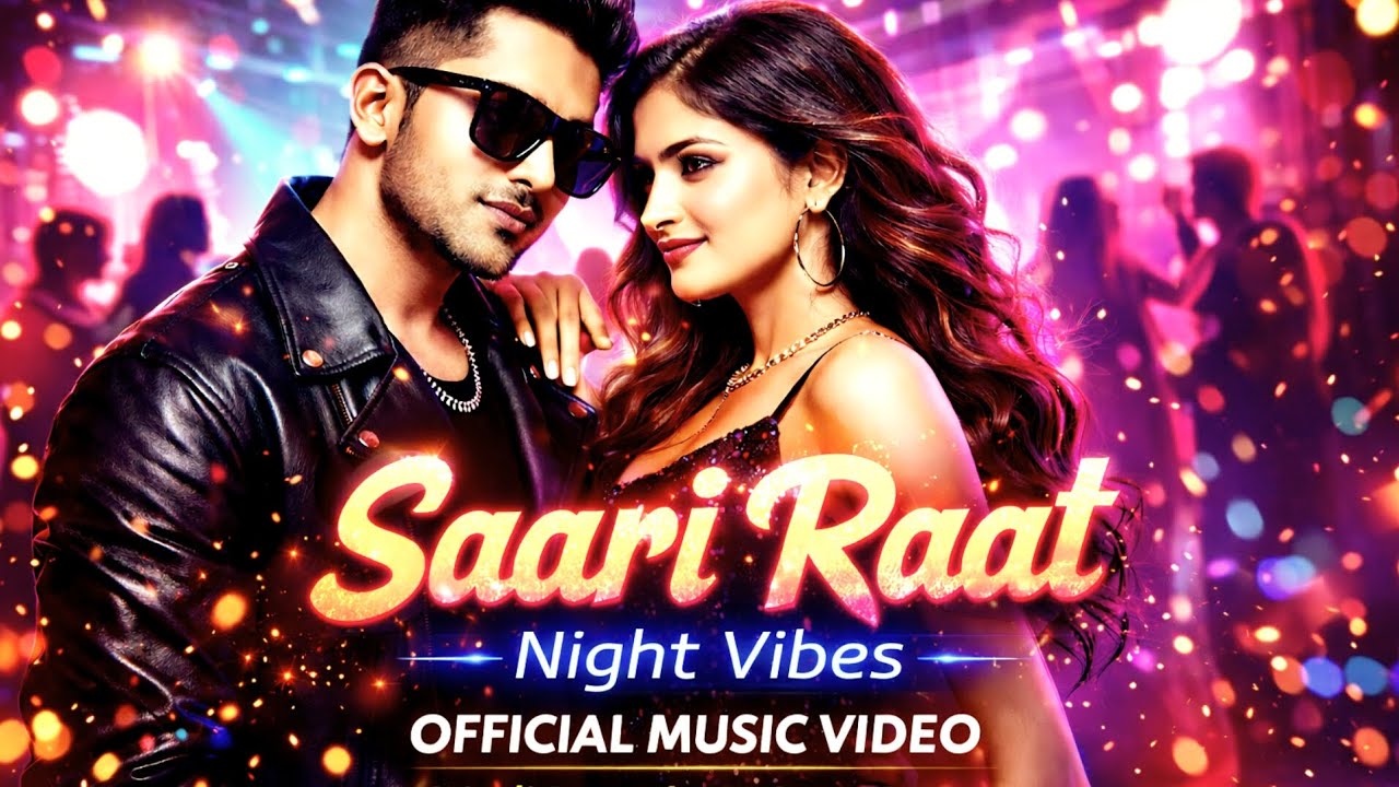 Saari Raat | Official Music Video | Hindi Party Love Song 2025 