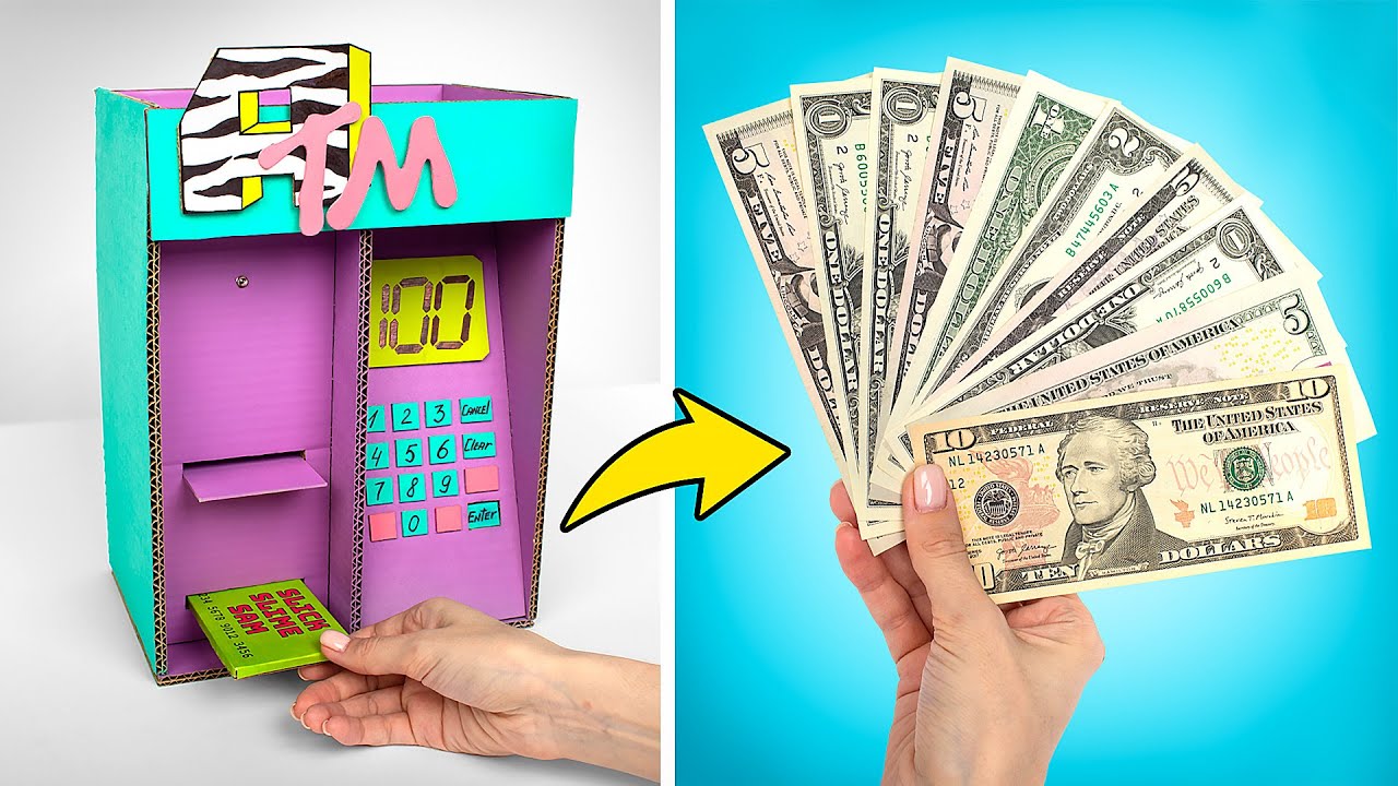 Cách Tạo Ra Máy ATM Tuyệt Hay Từ Bìa Cứng