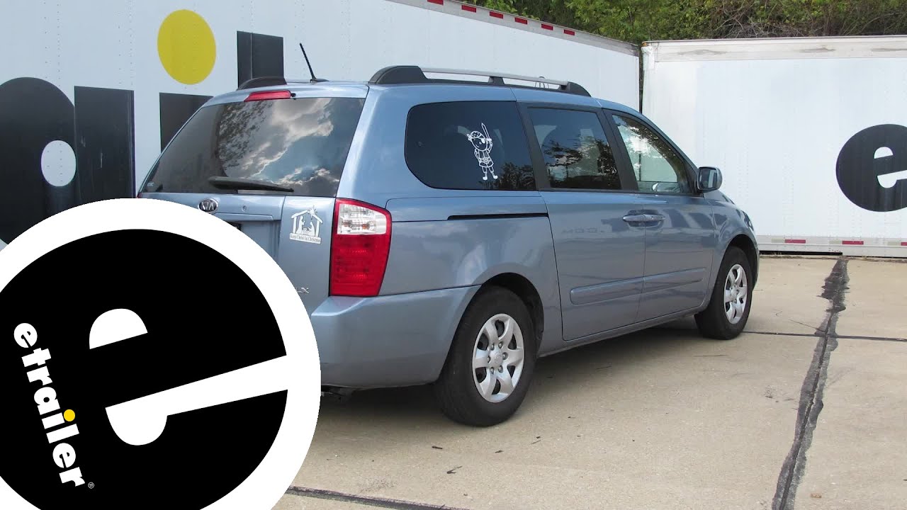 DIY Install: T-One Vehicle Wiring Harness with 4-Pole Flat Trailer Connector on your 2009 Kia Sedona