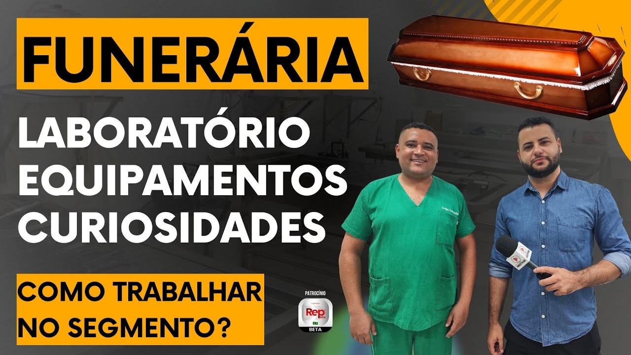TANATOPRAXISTA: como o profissional que trabalha com a MORTE se prepara? Um tour no LABORATÓRIO!