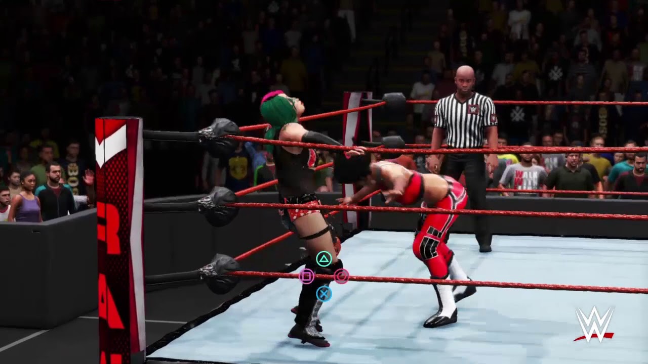 WWE 2K20 RAW ASUKA VS BAYLEY FOR THE RAW UNIVERSAL WOMENS CHAMPIONSHIP