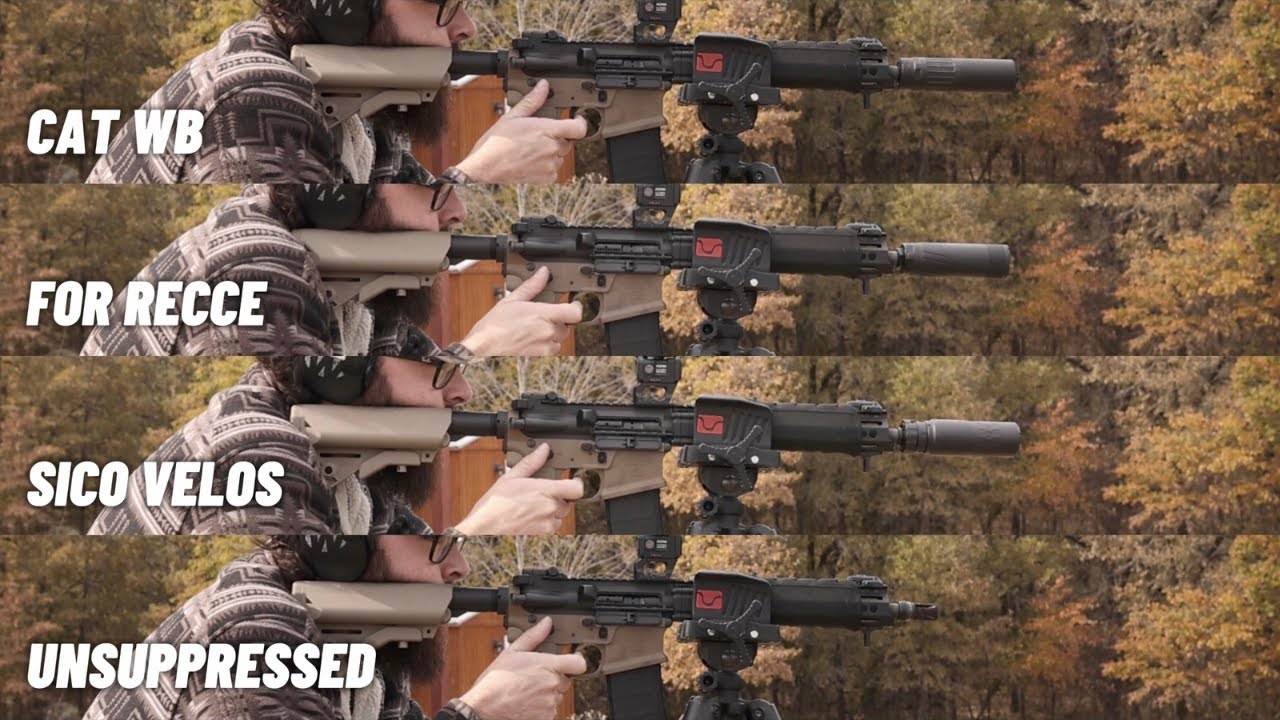 Лучший глушитель 5,56 К? Для систем Recce и SiCo Velos K против CAT WB